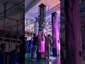 Outdoor pillar LED screen