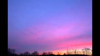 Time Lapse Sunset in NW New Jersey