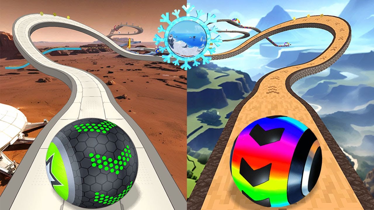 🌈 Going Balls VS Rolling Balance Ball 3D, Rollance Adventure Ball, Action Balls, GyroSphere Trials