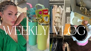 WEEKLY VLOG| I’m a CEO! + solo parenting + forvr mood review + spring organizing + shop with me&amp;more