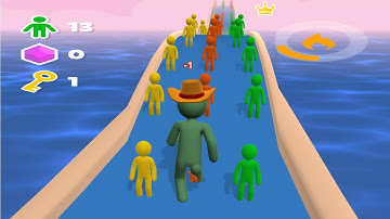 Giant Rush ​​​​- All Levels Gameplay Android,ios (Levels 1 - 4)