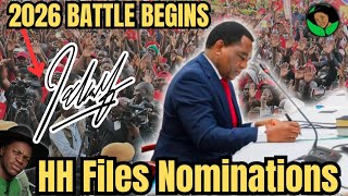 President HH Files Nominations for 2026 Elections