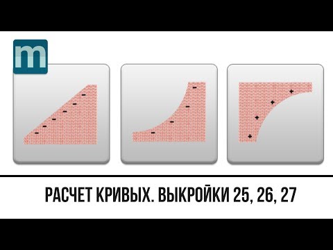 Расчет кривых. Выкройки 25,26,27 мобильного приложения