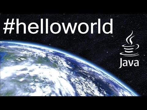 #2 Introduction to Java: "Hello world" tutorial