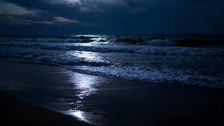 Best Ocean Sounds for Sleep 🌊 Calm Night Waves &amp; Relaxing Ambience