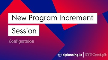 Prepare new PI Session "General"  – piplanning.io RTE Cockpit (Lesson 3)