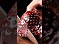 Strawberry cutting asmr video #asmrsounds #asmrvideo #glassfruit
