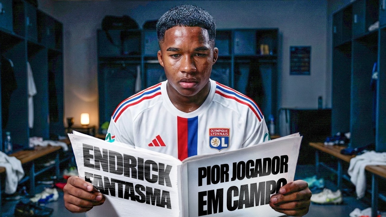NOTA 2: ENDRICK É DETONADO PELA IMPRENSA FRANCESA APÓS A ELIMINAÇÃO DO LYON!