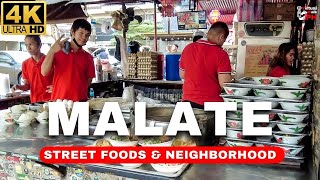 [4K] VIBRANT Streets of Malate Manila | Street Foods & Neighborhood Walk Tour 2024