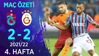 Trabzonspor 2-2 Galatasaray MAÇ ÖZETİ | 4. Hafta - 2021/22