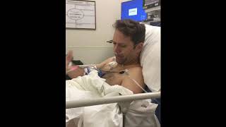 Coming out of surgery at Steadman Hawkins clinic