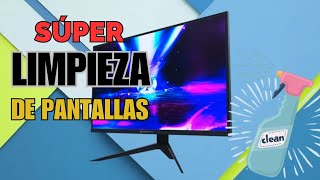 Cómo LIMPIAR la PANTALLA de tu Monitor o TV correctamente (Sin Rayar ni Dañar) 2026