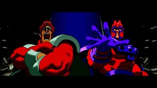 Magneto and M. Bison (X-Men vs Street Fighter Stream 1) @Kanefan701