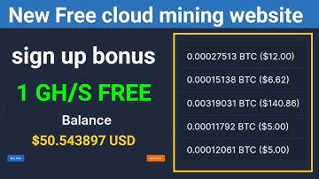 🔥 new cloud mining site !! Free bitcoin cloud mining website !! Free mining site + Zero investment