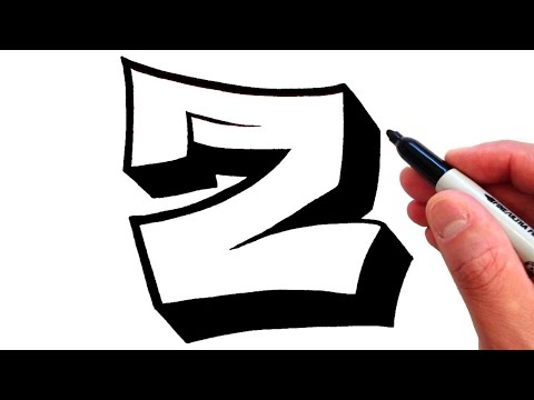 How To Draw The Letter S In Graffiti Style - Easy! - Youtube