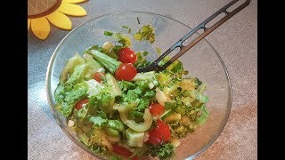 Летний легкий салат\ Summer light salad Летний легкий салат\ Summer light salad