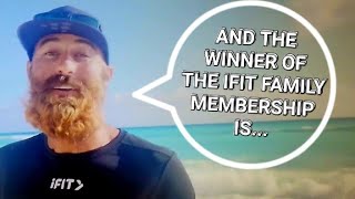 And The Winner Of The 6-Month iFIT Family Membership is... by Nelson Munoz 110 views 1 year ago 2 minutes, 20 seconds