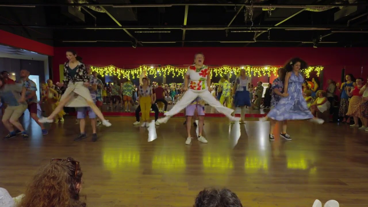 Lindy Intermediate Group | June 2024 | Aloha Lindy Summer Party | Lindy Hop Bulgaria