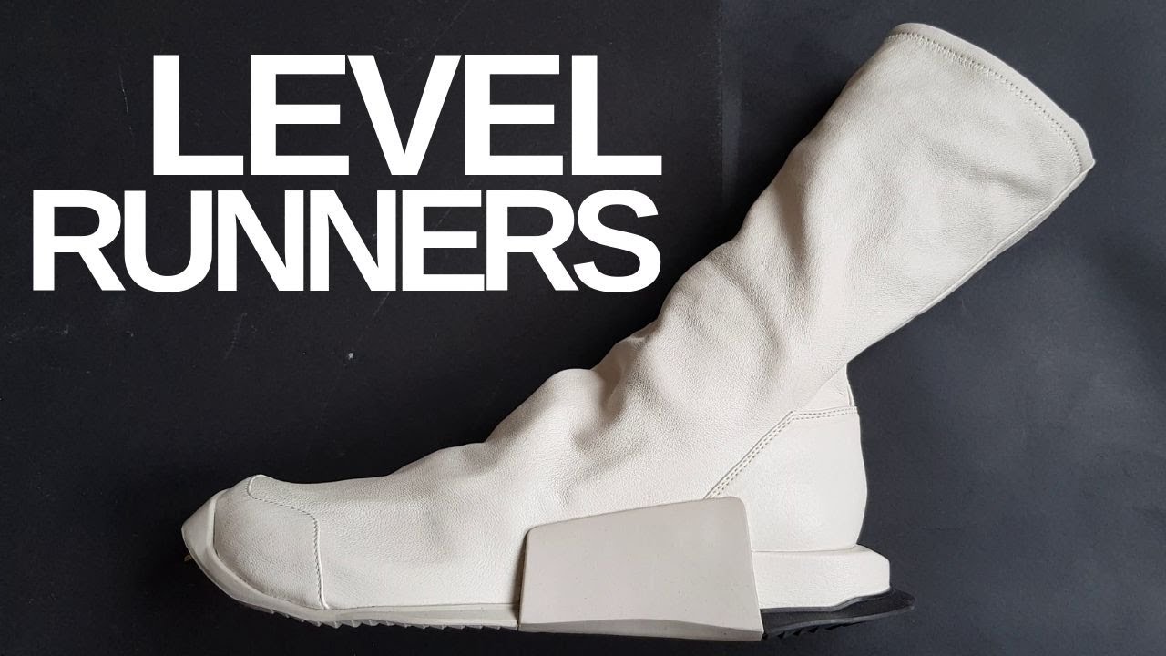 Rick Owens Adidas: Level Runner High (Review) - YouTube