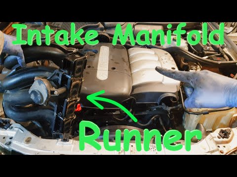 E220 CDI Mercedes w210 Intake Manifold Removal , Gasket Replacement , Swirl Flaps , Runners Cleaning