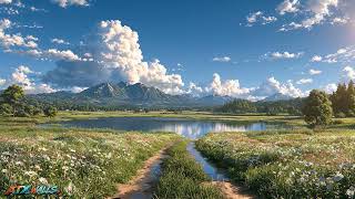 Summer Mountain Paradise | 4K Ultra HD Animated Live Wallpaper