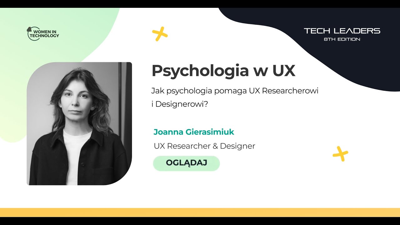 Psychologia w UX. Jak psychologia pomaga UX Researcherowi i Designerowi ...