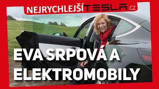 Eva Srpová - žena v mužském světě | Co novináři a EV? | Proč nemají rádi Teslu? | 4K