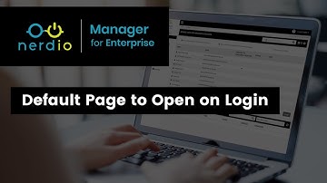 How to set Default Page to Open on Login Using Nerdio Manager for Enterprise (AVD Demo of the Day)