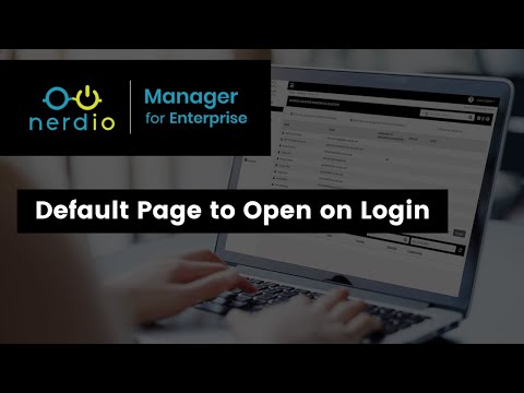 How to set Default Page to Open on Login Using Nerdio Manager for Enterprise (AVD Demo of the Day)