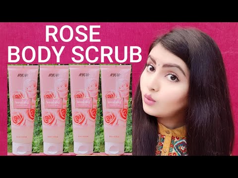 NYKAA WANDERLUST COUNTRY ROSE BODY SCRUB REVIEW | RARA | BODY scrub |