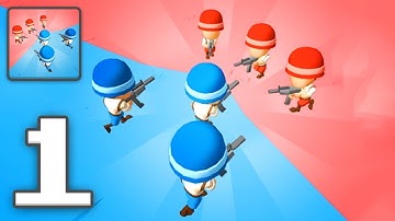 Draw Army: State Survivor - Gameplay Walkthrough Part 1 - Casual Games To Play (iOS, Android)