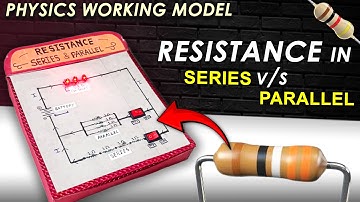 WOW! Resistance in Series & Parallel | DIY Physics Project | Hindi #innovation #diy #science