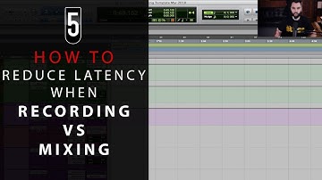 How To Reduce Latency While Recording in Pro Tools & Other DAWs