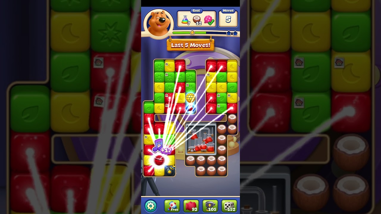 toonblast level 5992 HARD LEVEL NO BOOSTERS