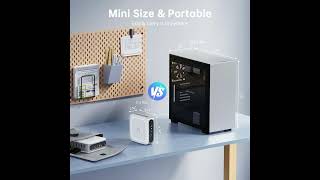 CyberGeek Mini Desktop Computer – Core i9-11900H, 16GB RAM, 2TB SSD, Ubuntu Linux, 4K Triple Display