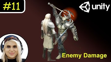 11- Enemy Damage System – Melee & Projectile Attacks (Unity RPG Tutorial)