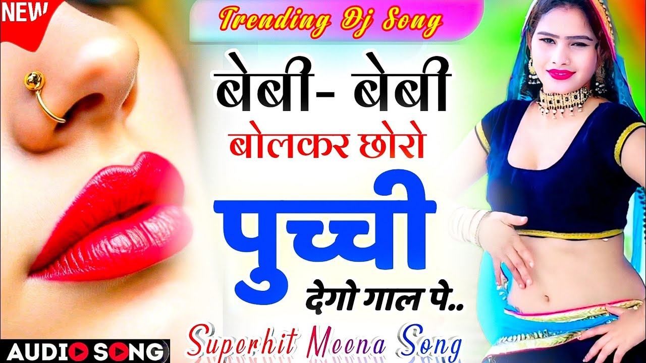 सुपरहिट ट्रेडिंग सोंग 2026 | बेबी-बेबी बोलर पुच्ची लेगो गाल पे | Superhit Trending Dj Meenasong 2026