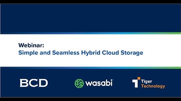 Simple and Seamless Hybrid Cloud Storage
