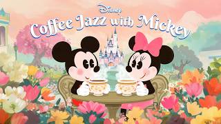 Disney jazz playlist | Jazz coffee in spring park with Mickey and Minnie screenshot 3