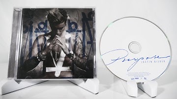 Justin Bieber - Purpose Deluxe Edition CD Unboxing