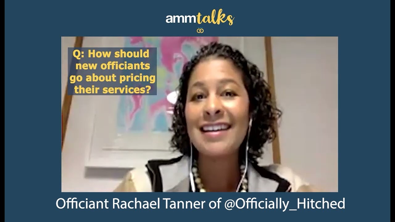 How Much to Charge as a Wedding Officiant? Some Things to Consider...