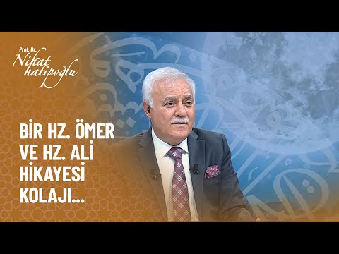 Bir Hz. Ömer ve Hz. Ali hikayesi kolajı - Nihat Hatipoğlu ile Dosta Doğru Kolajı