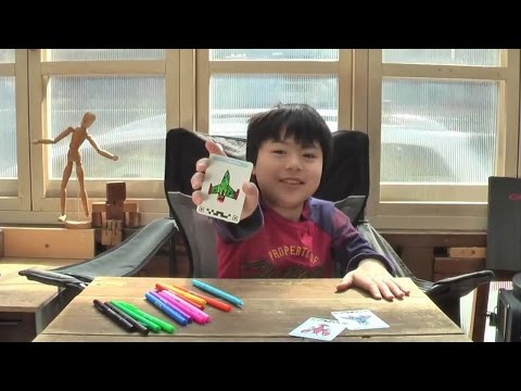 らくがきカードバトル撃墜王　遊び方ムービー