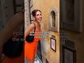 SECRET Wine Windows in Florence, Italy! 🇮🇹 #shortsfeed #wine #winewindows #shortsvideo #shorts