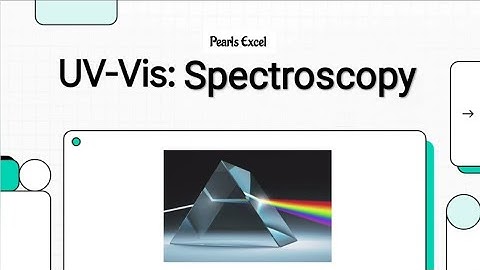 UV Visible Spectroscopy | uv vis spectroscopy | Analytical Chemistry | Spectroscopy 