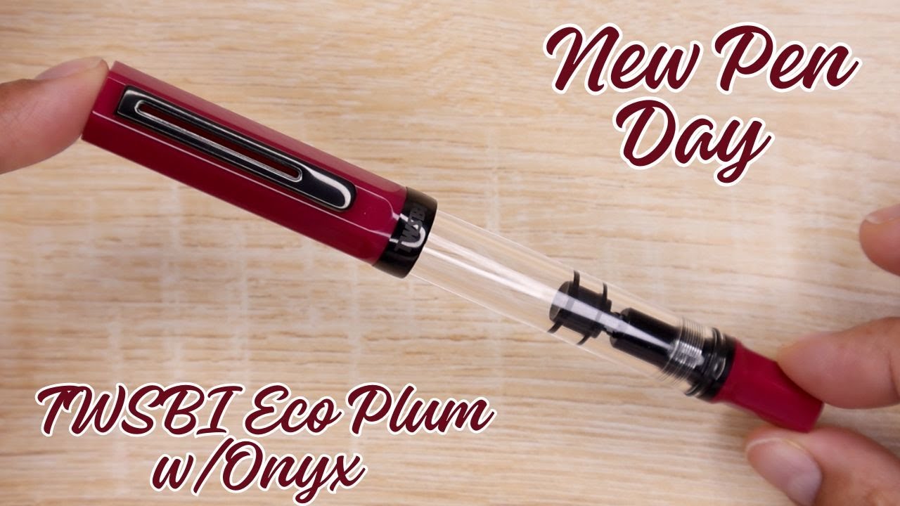 New Pen Day | TWSBI Eco Plum Onyx