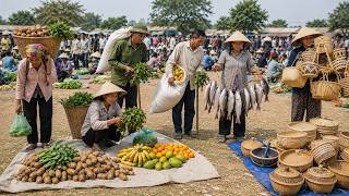 Border Market Near China | Fresh Foods & Life Behind the Smiles