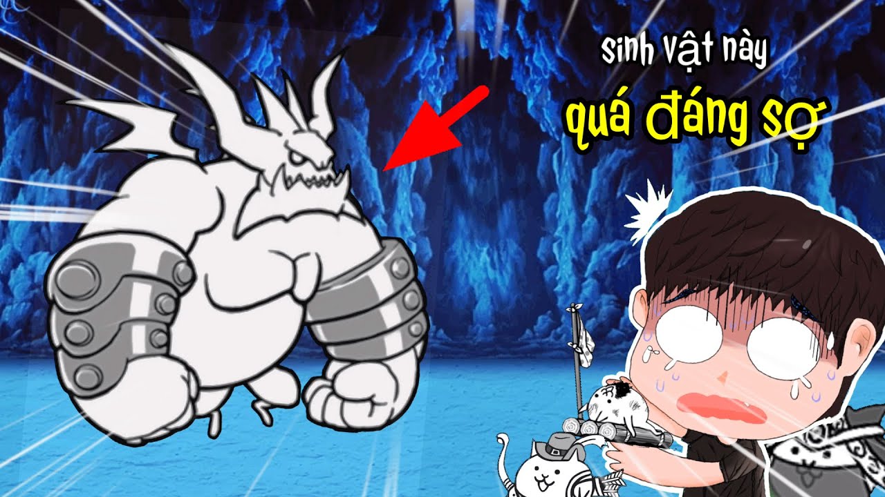 ĐÁM MÈO CỦA TÔI BẤT LỰC VỚI SINH VẬT NÀY | the battle cats 