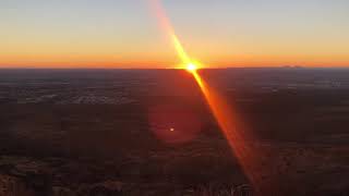 The Sunset in El Paso, Texas (Feb. 19, 2021)