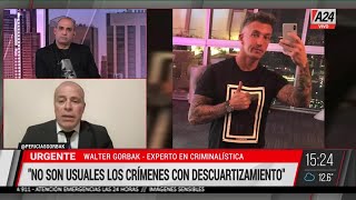 Crimen de "Lechuga" Pérez: "No son usuales los crímenes con descuartizamiento"